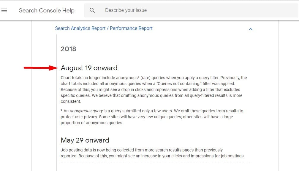 novedades search console agosto 2018 novedades Search Console agosto 2018
