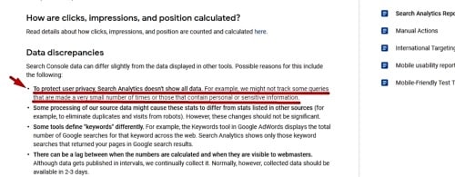 Novedades Search Console privacidad Novedades Search Console privacidad