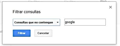 Novedades Search Console fitro consultas Novedades Search Console fitro consultas